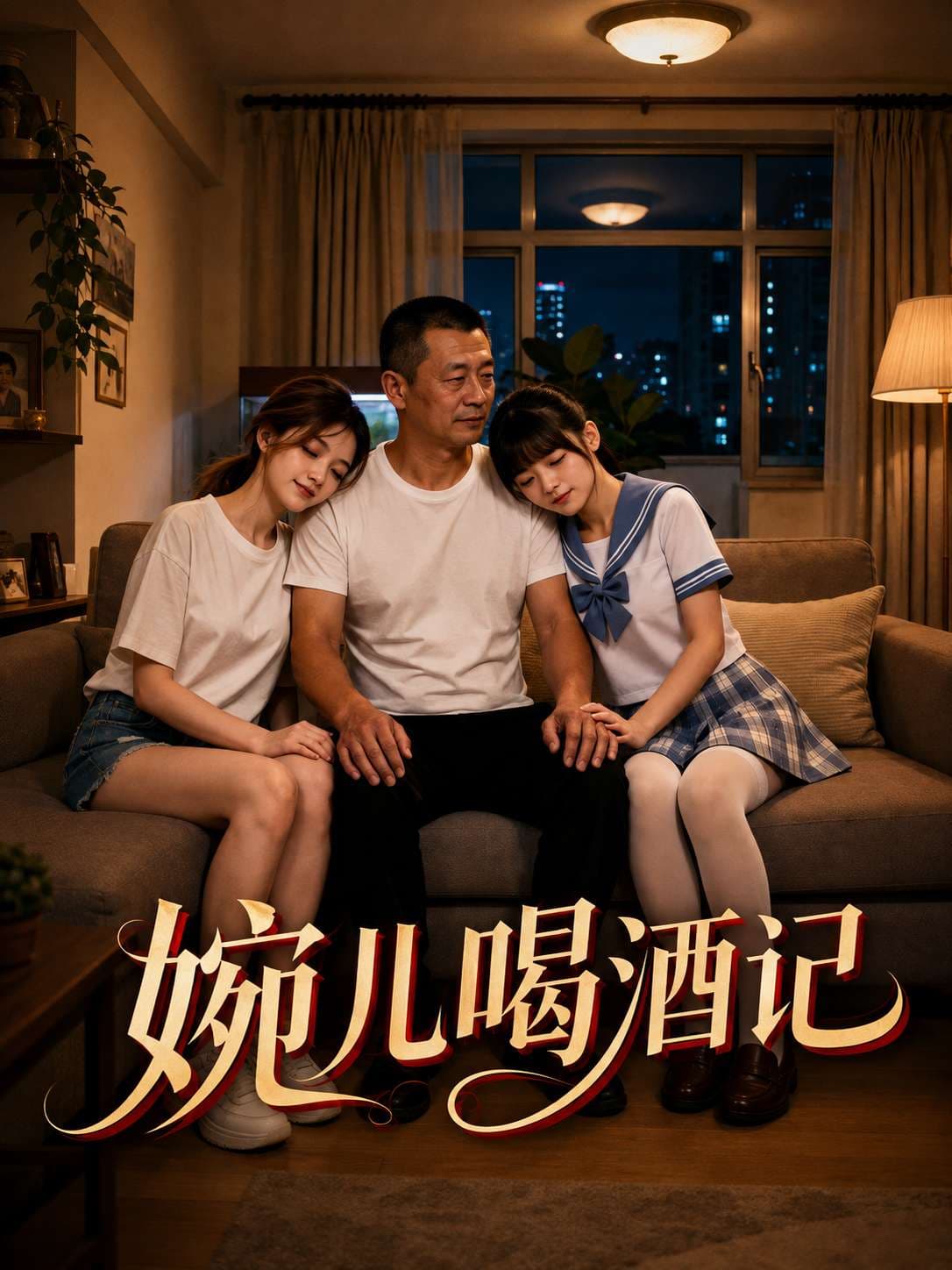 婉儿喝酒记