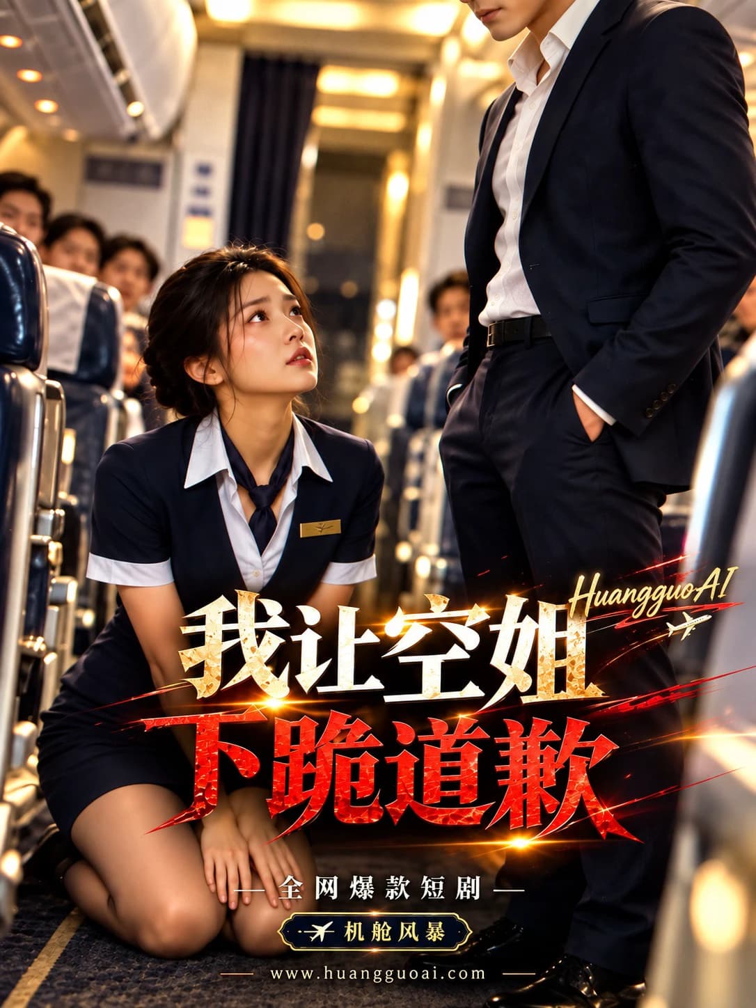 我让空姐下跪道歉