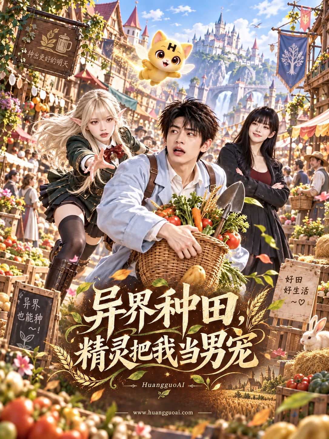 异界种田,精灵把我当男宠